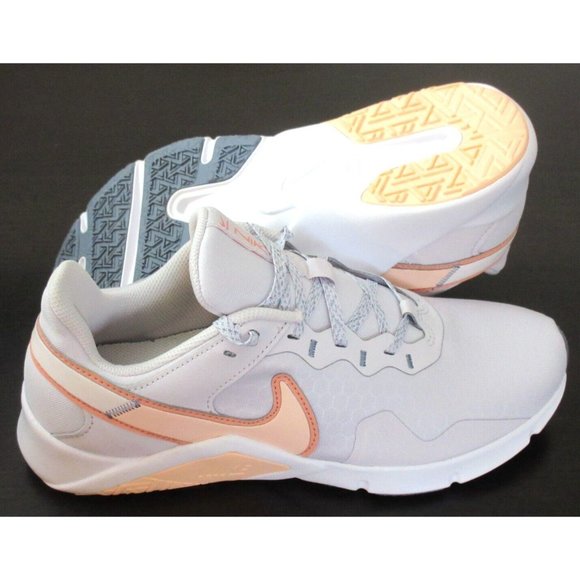 Women's Nike Legend Essential 2 Training Shoes Venice Crimson Sizes NIB - Picture 2 of 5